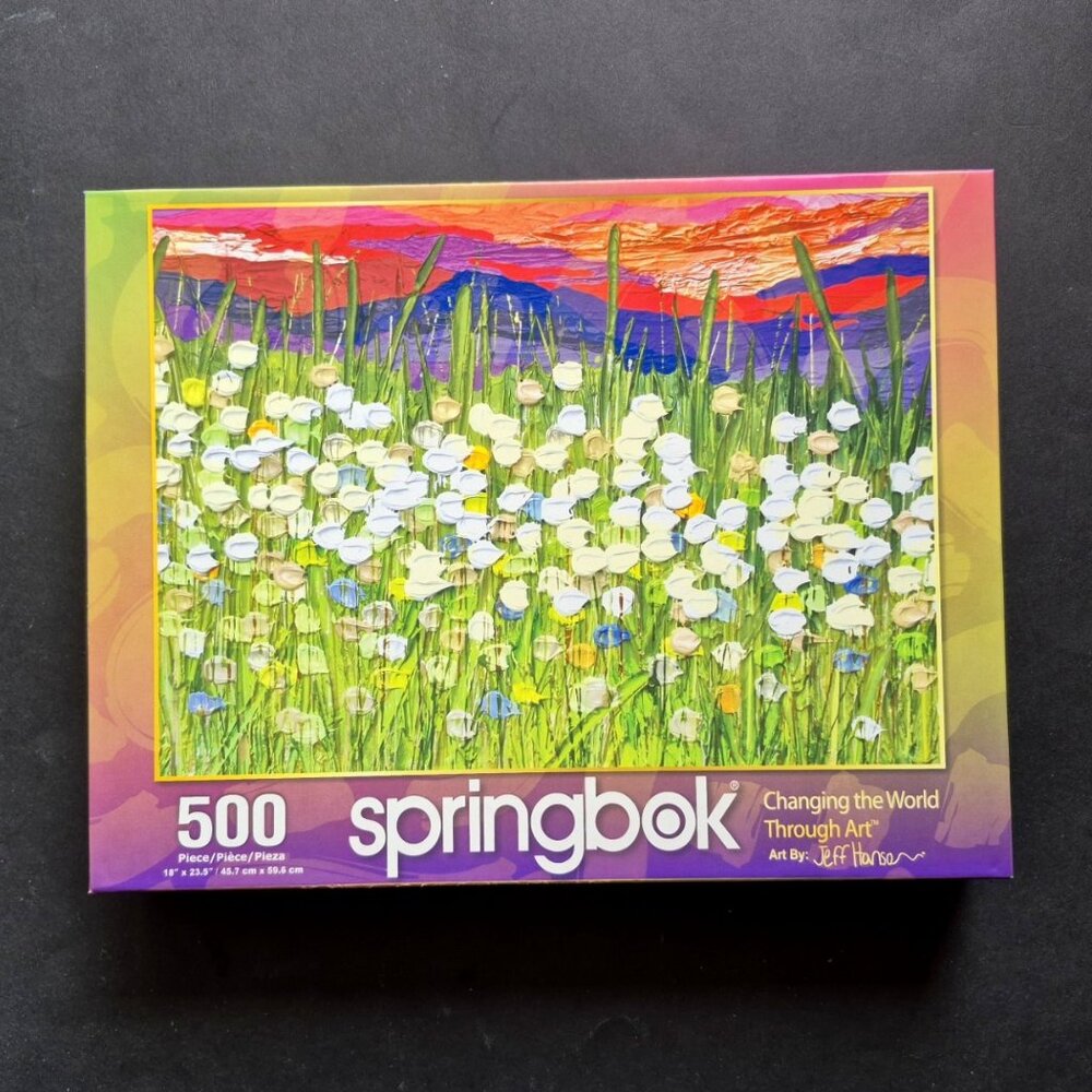500 Piece "Picnic in Aspen" Jigsaw Puzzle